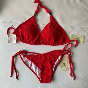 GURIA BEACHWEAR RED BIKINI Large